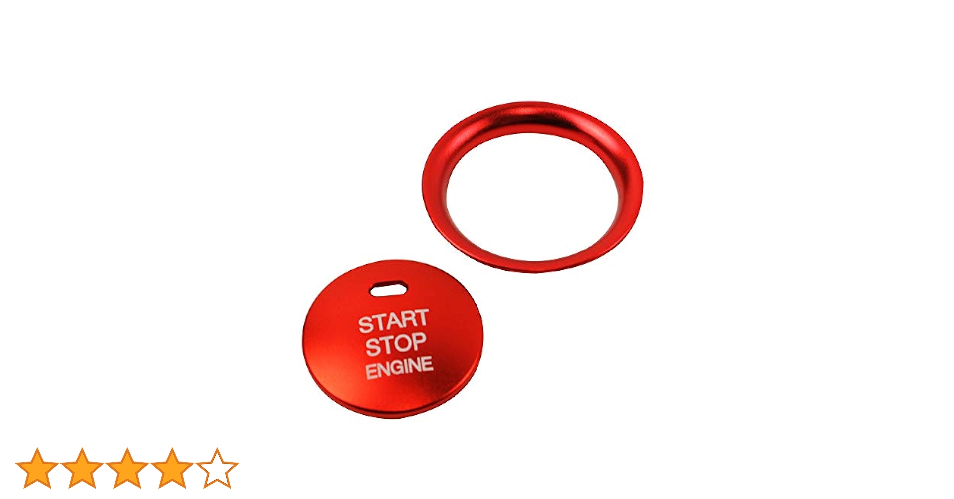Amazon | NES company スタート ボタン カバー リング レッド 2P